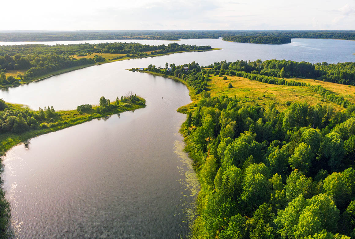 рыбалка на реке